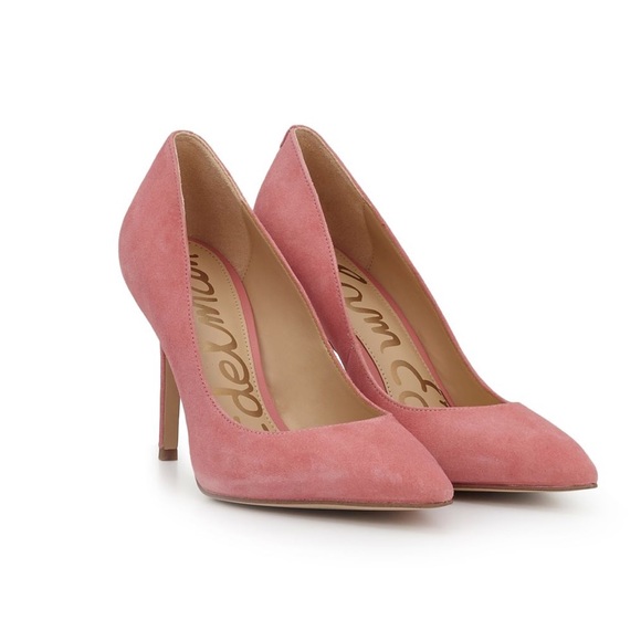 Sam Edelman Shoes - Sam Edelman Hazel Lt Coral Suede Pump